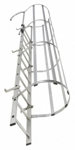 Escalera de aluminio - 6047112  - Hailo Professional - simple / de crinolina / de cubierta