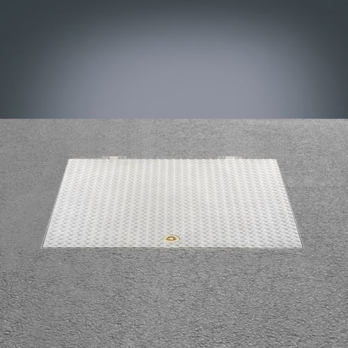 Paso de hombre de acero inoxidable - HS12 - Hailo Professional - rectangular
