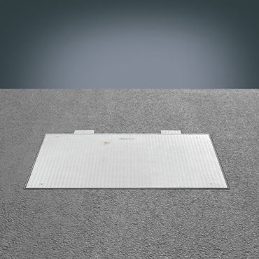 Paso de hombre de acero inoxidable - HS14 - Hailo Professional - cuadrado