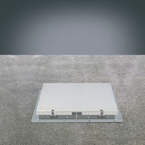 Paso de hombre de acero inoxidable - HS7  - Hailo Professional - rectangular