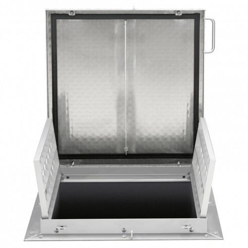 Paso de hombre de acero inoxidable - HS9 - Hailo Professional - rectangular