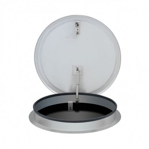 Paso de hombre de acero inoxidable - HS4 - Hailo Professional - redondo