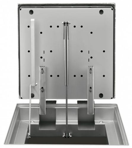 Paso de hombre de acero inoxidable - 9551602  - Hailo Professional - rectangular