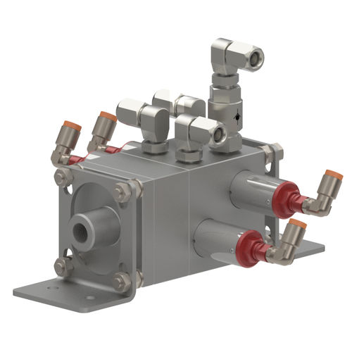 Cambiador de pintura industrial - PTMIX - POMTAVA SA - para robot de pintura