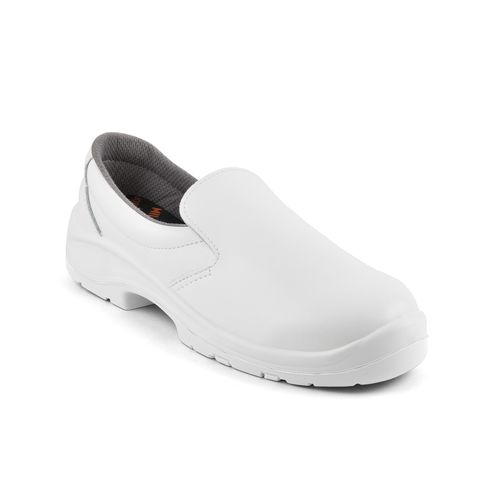 Calzado de seguridad para la industria agroalimentaria - ORCHIDEE WHITE S2 SRC - Gaston MILLE - para obra / antideslizante / resistente al agua