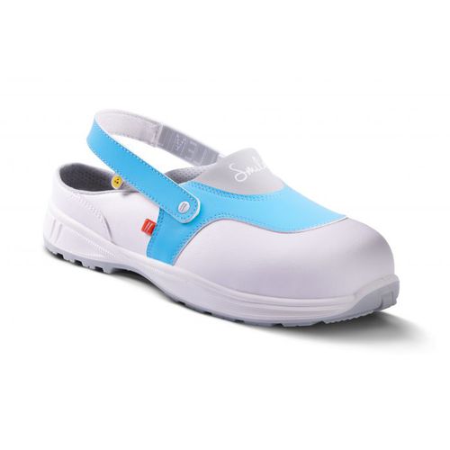 Zueco para el sector médico - LIBERTY BLEU - Gaston MILLE - antideslizante / impermeable / antiestático