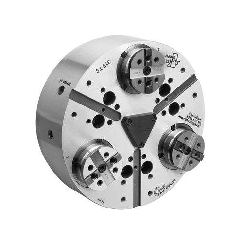 Mandril de torno automático - TSR series - SMW AUTOBLOK - 3 mordazas / autocentrante / de precisión