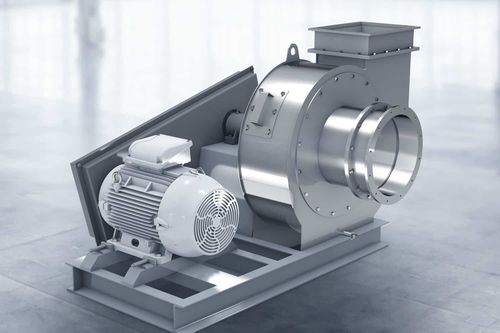 Ventilador de accionamiento por correa - Pollrich GmbH - de pie / centrífugo / de extracción