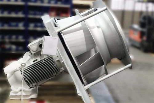 Ventilador de pared - Pollrich GmbH - centrífugo / de extracción / de secado