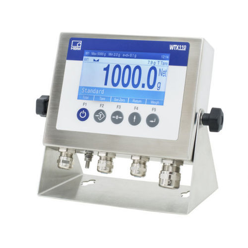 Terminal de pesaje digital - WTX110  - HBM Test and Measurement - benchtop / para entorno difícil / IP69