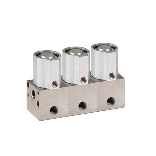 Islote de distribución modular - EDL - Farbo - de cajón / accionado neumáticamente / compacto
