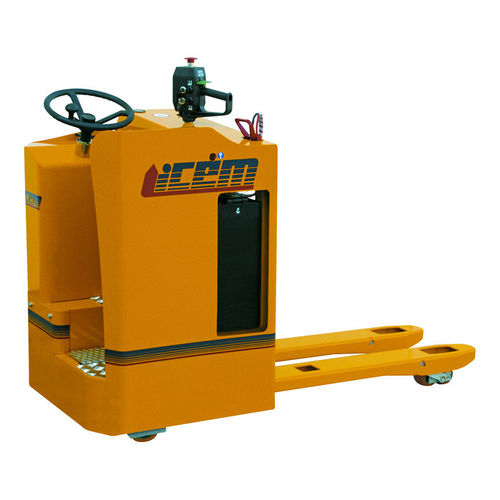 Transpaleta eléctrica - GP series - ICEM - para conductor de pie / multifunción