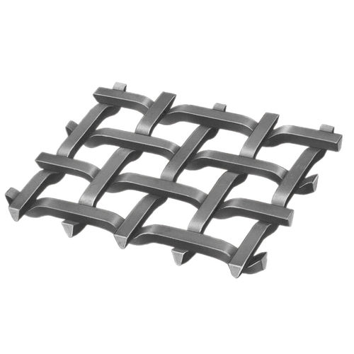 Reja tejida - LONGVITA ® - Steinhaus - tamizado / de acero inoxidable