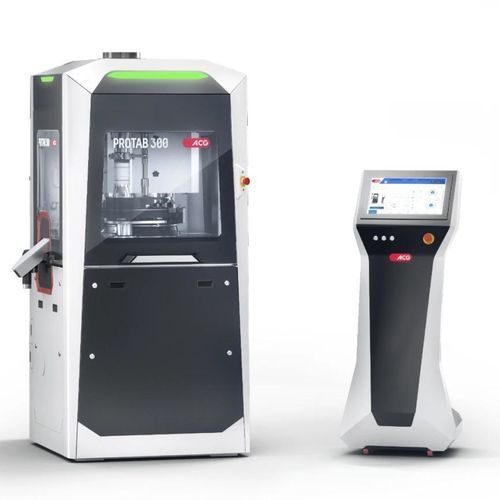 Prensa de comprimidos rotativa - PROTAB™ 300 - ACG Worldwide - monoestrato / automática