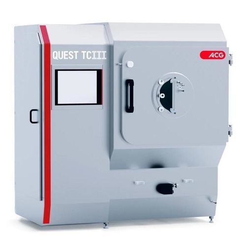 Máquina para estucado de laboratorio - QUEST TC III - ACG Worldwide - totalmente automática / para aplicaciones farmacéuticas / para comprimidos