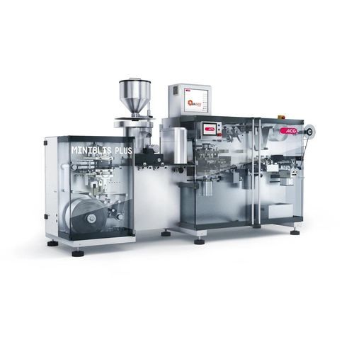 Máquina de embalaje automática - MINIBLIS PLUS - ACG Worldwide - en blíster / compacta / de comprimidos