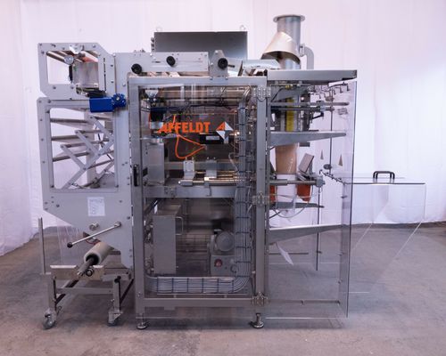 Llenadora-operculadora totalmente automática - AVN E350 SCD - Affeldt Maschinenbau GmbH - de bolsas / para productos lácteos / para la industria alimentaria