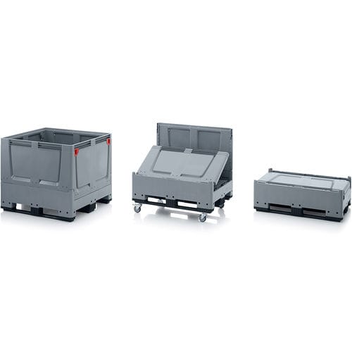 Caja-palé de plástico - K series - AUER Packaging GmbH - para almacenamiento / de transporte / de manipulación