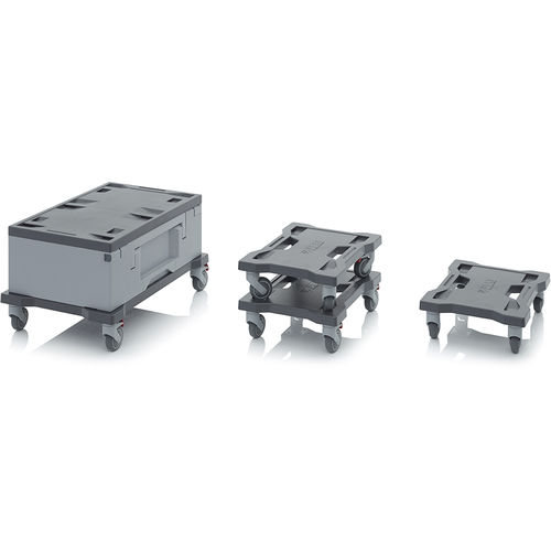 Plataforma rodante de plástico - TB TR series - AUER Packaging GmbH - para paso