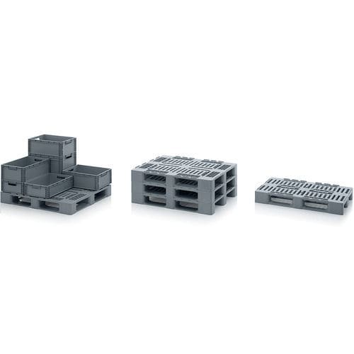 Palé de PEAD - H series - AUER Packaging GmbH - Euro / de transporte / de almacenamiento