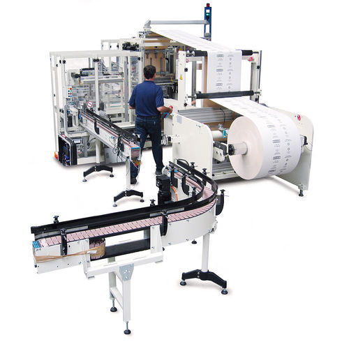 Máquina de embalaje automática - Matador PP - B&B - MAF GmbH & Co. KG - con film / para papel / con papel