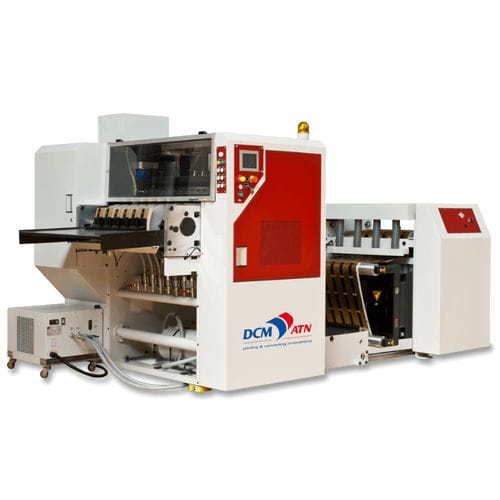 Máquina de corte de etiquetas - E-LC - DCM ATN - de hoja rotativa / para papel / vertical