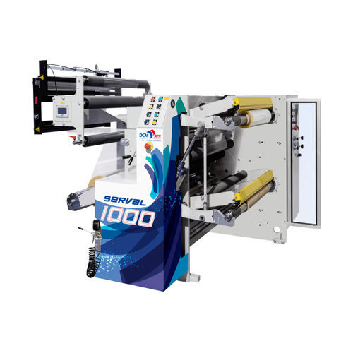 Cortadora rebobinadora automática - SERVAL 1000 - DCM ATN - compacta / de alta velocidad / modular