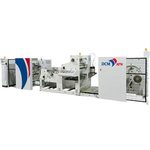 Soldadora de mangas termorretráctiles automática - SLEEVE 4 - DCM ATN - de PET / de PVC / en OPS
