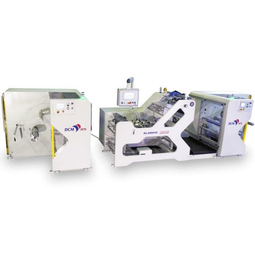 Soldadora de mangas termorretráctiles modular - SLEEVE EVO - DCM ATN - de PET / de PVC / en OPS