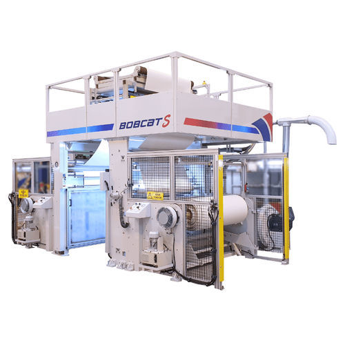 Enrollador-bobinador ancho grande - BOBCAT S - DCM ATN - aluminio / para cartón / para papel