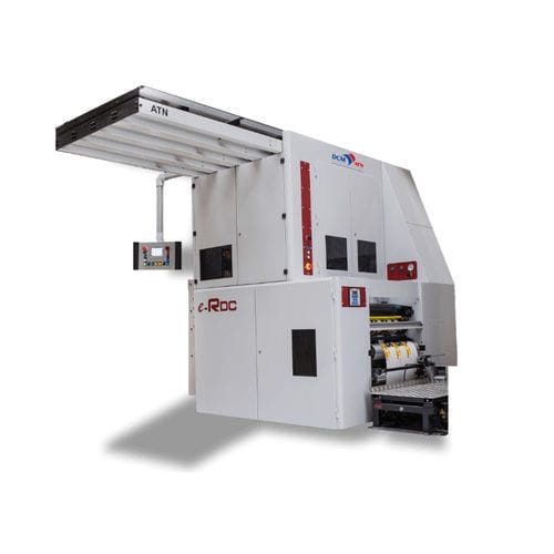 Máquina de corte rotativa - E-RDC - DCM ATN - de punzonado / para papel / para cartón