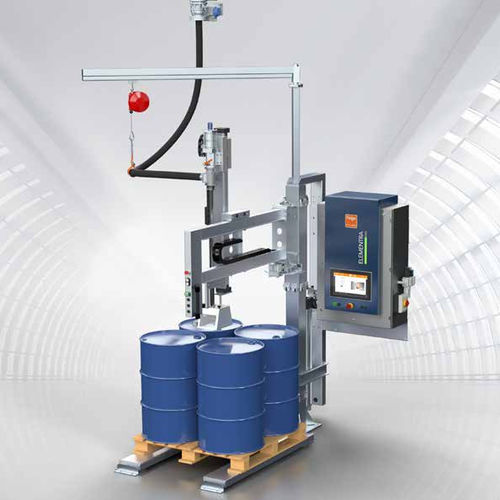 Llenadora de bidones sobre paleta - ELEMENTRA® 16 - Feige Filling - semiautomática / IBC / para líquido