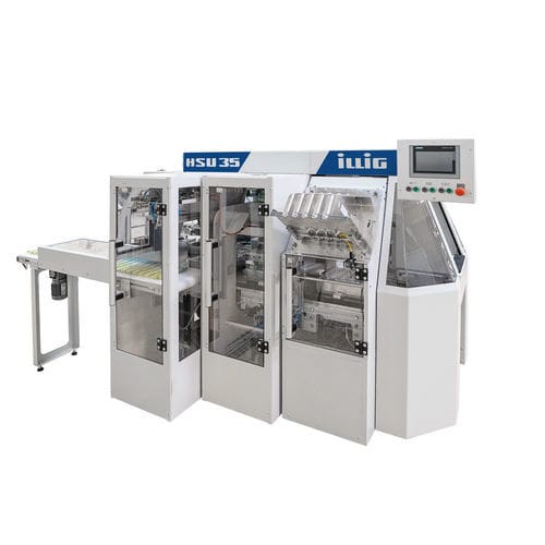 Máquina de embalaje en blíster - HSU 35b - ILLIG Maschinenbau GmbH & Co. KG - automática / compacta / para cajas de cartón