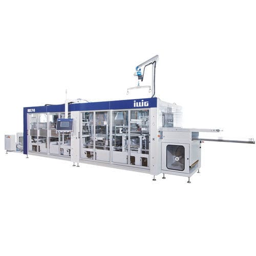 Termoformadora alimentada por rodillo - IC-RD 74d - ILLIG Maschinenbau GmbH & Co. KG - para la producción de vasos / automática