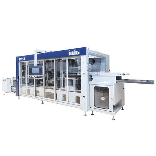 Termoformadora alimentada por rodillo - IC-RV 53d - ILLIG Maschinenbau GmbH & Co. KG - para la producción de vasos / automática / de vacío