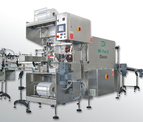 Retractiladora automática - IND-Pack 29 series - INDEX-6 - para botellas / para films termorretráctiles