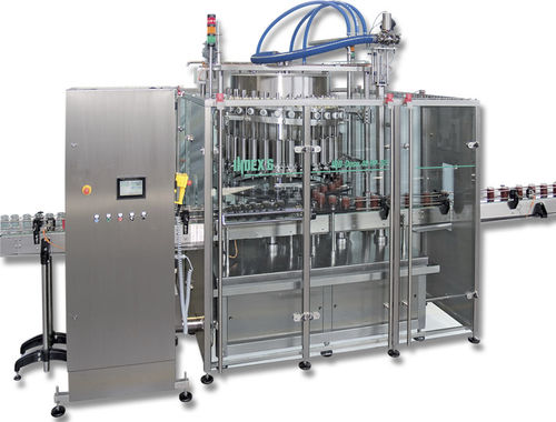 Llenadora automática - INDEX-6 - multicontenedor / para líquido / volumétrica