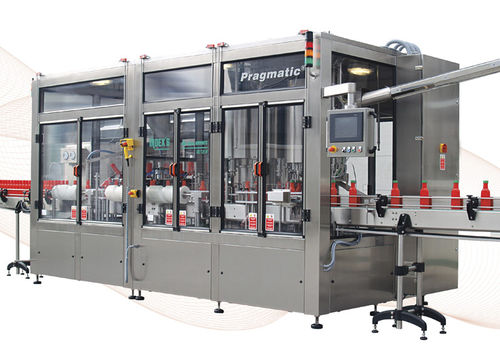 Llenadora taponadora para líquido - Pragmatic® 49 series - INDEX-6 - para alimentos / automática