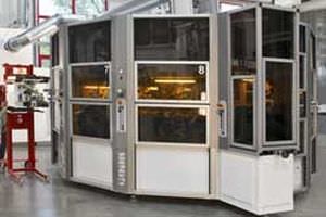 Máquina de serigrafia automática - max. 120 p/min | TH 8130 - Isimat - servoaccionada / de 8 colores / para etiquetas