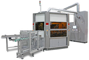 Máquina de serigrafia servoaccionada - max. 80 p/min | RS 5480 - Isimat - de 5 colores / para botellas de vidrio / para botellas de plástico