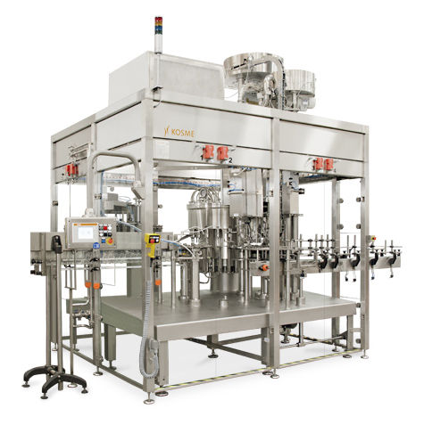 Llenadora automática - PRIMAFILL - Kosme - de botellas / para líquido / de gravedad