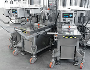 Etiquetadora automática - FLEXA MODULAR - Kosme - para aplicación en el lateral del producto / de cola hot-melt / de cola fría