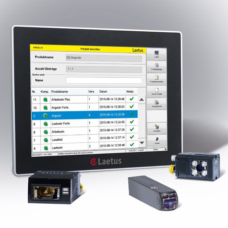 Sistema de control para máquina de impresión - ARGUS wt - Laetus - de vigilancia / de calidad / digital