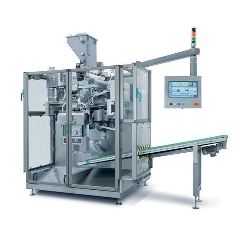Llenadora-operculadora automática - MS  - Marchesini Group - para bolsas / de líquidos / de polvo