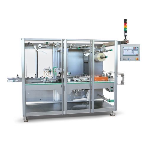 Retractiladora automática - FARPLUS - Marchesini Group - para botellas / para tuberías / de cartón