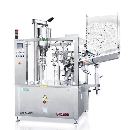 Máquina de llenado y cierre de tubos - AXO series - Marchesini Group - para la industria cosmética
