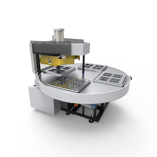 Prensa neumática - T106 R4  - Matrelec - hidráulica / de soldadura de de alta frecuencia / para material plástico
