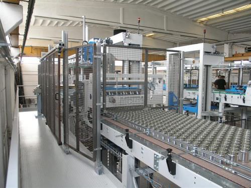 Paletizador por la parte superior - MT 566 - Mectra - de cajas / automático