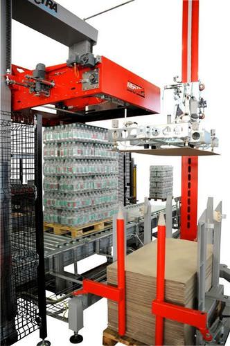 Paletizador por la base - MT 570 - Mectra - para cajas / de cartón / automático