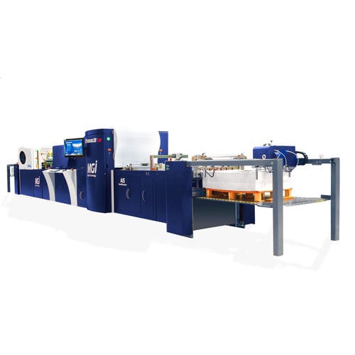 Sistema de embellecimiento digital para papel - JETvarnish 3D Evolution - MGI Digital Graphic Technology - para imprenta
